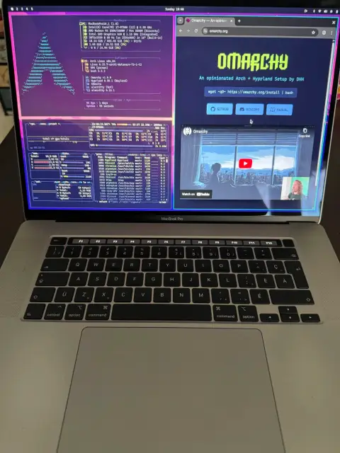 Omarchy workstation