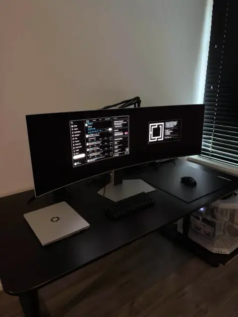 framework 13 on the g9 odyssey oled 240hz
