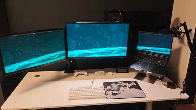 Dual monitor setup + Asus vivobook 15
