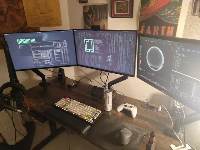 Daily Workstation in my home :-)