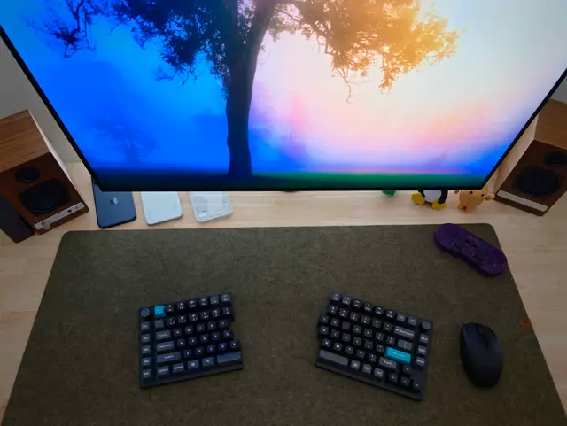 Time for a split keyboard 👀