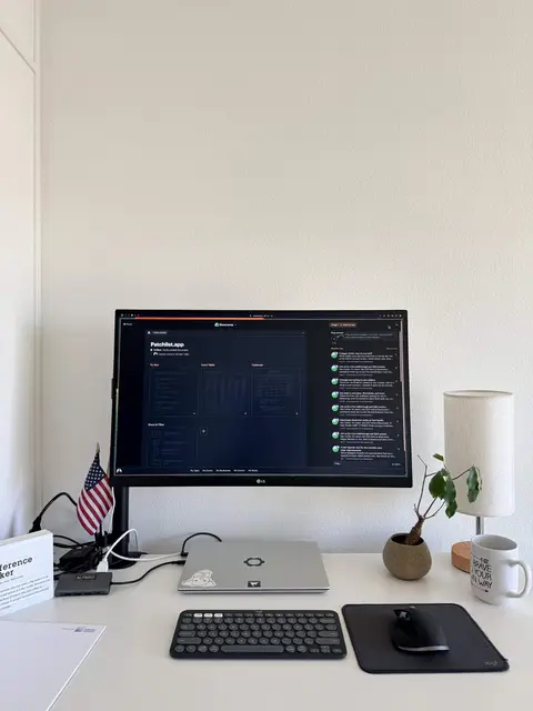 Productivity and joy corner.