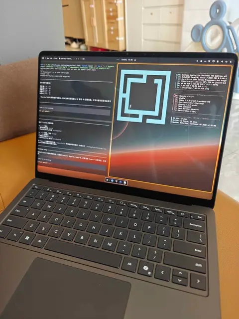 Omarchy on Surface Laptop 7